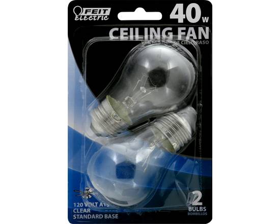 Feit Electric · 40 Watts Ceiling Fan Bulbs (2 bulbs)