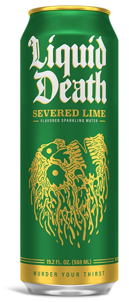 Liquid Death Severed Lime Sparkling Water (19.2 fl oz)