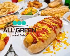カフェ オールグリーン アイランド アリー ALL GREEN island  alley