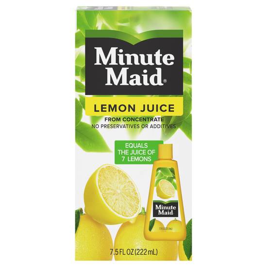 Minute Maid 100% Pure Lemon Juice From Concentrate (7.5 fl oz)