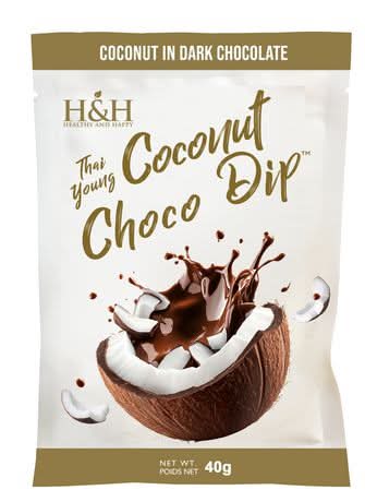H&H Chocolate Dipped Coconut (40 g)