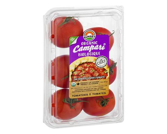 Order Sunset · Campari Tomatoes Organic (12 oz) food online from Safeway store, Eureka on bringmethat.com
