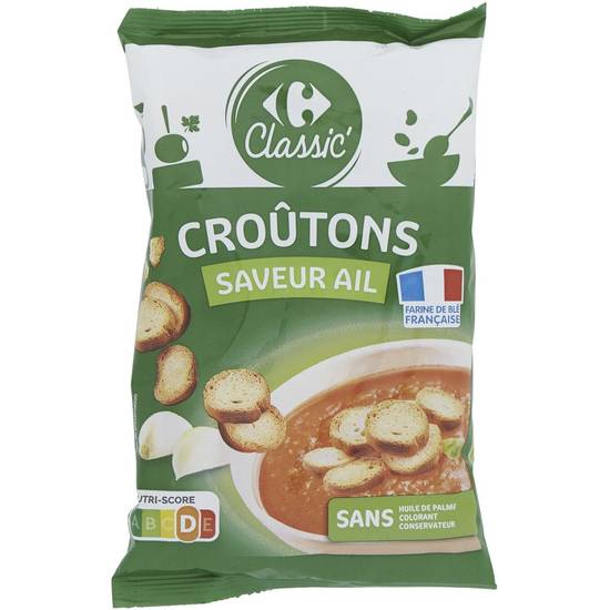 Carrefour Classic' - Croûtons saveur ail