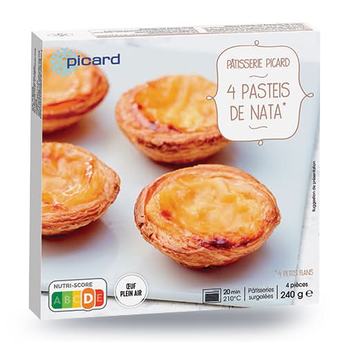 4 pastéis de nata