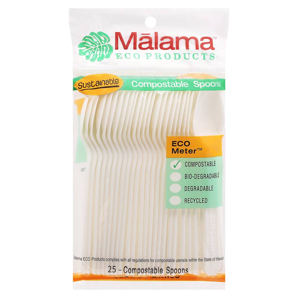 Malama Compostable Spoons