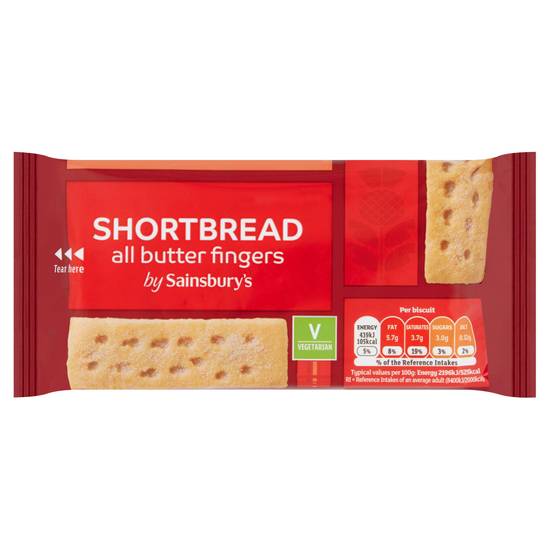 Sainsbury's Highland All Butter Shortbread Finger Biscuits 200g