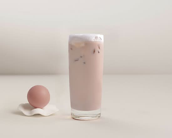 胭脂奶茶 Peach Black Milk Tea
