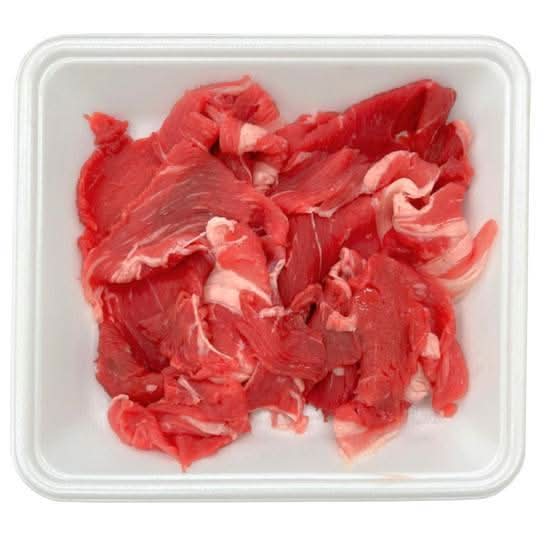 オーストラリア産牛肉　小間切れ　１４０ｇ～２１０gの商品をお届けします