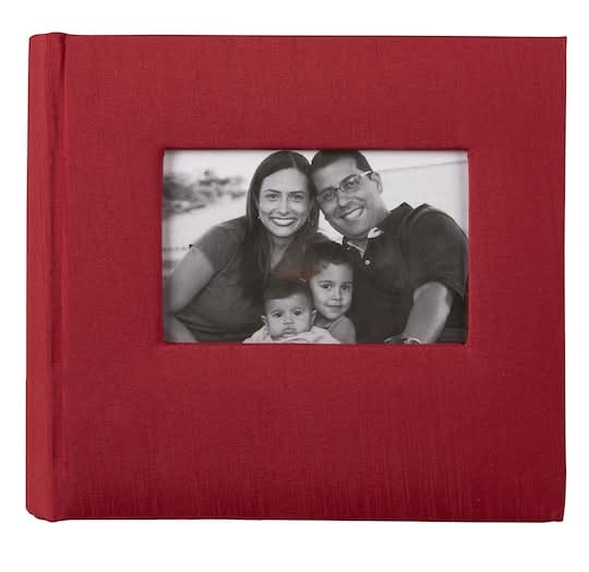 Recollections Crimson Silky Photo Album
