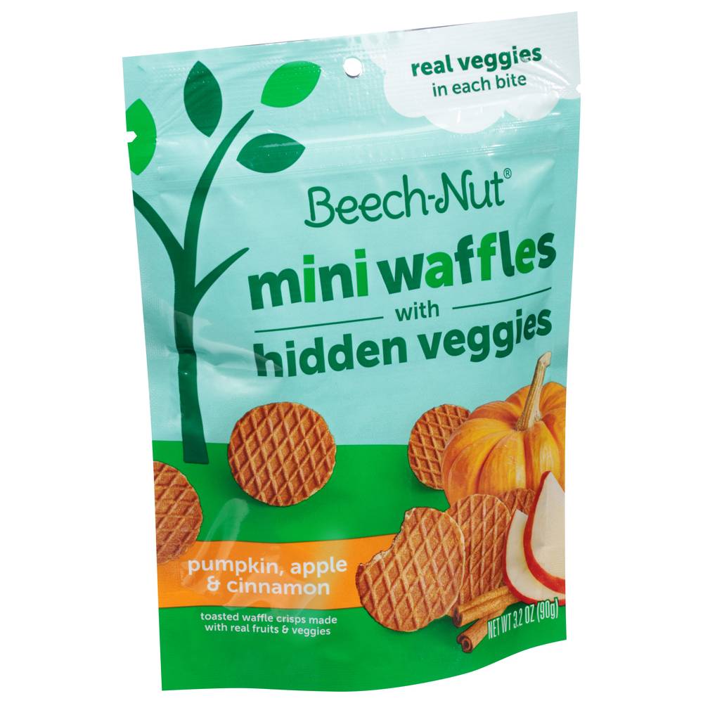 Beech-Nut Mini Pumpkin Apple & Cinnamon Waffles (12 months +)