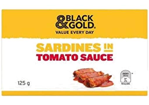 Black Gold Sardines in Tomato Sauce (125g)
