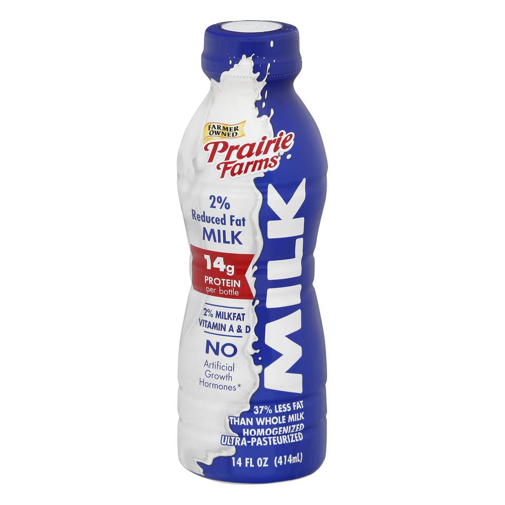 Prairie Farms 2% Reduced Fat Milk (14 fl oz)