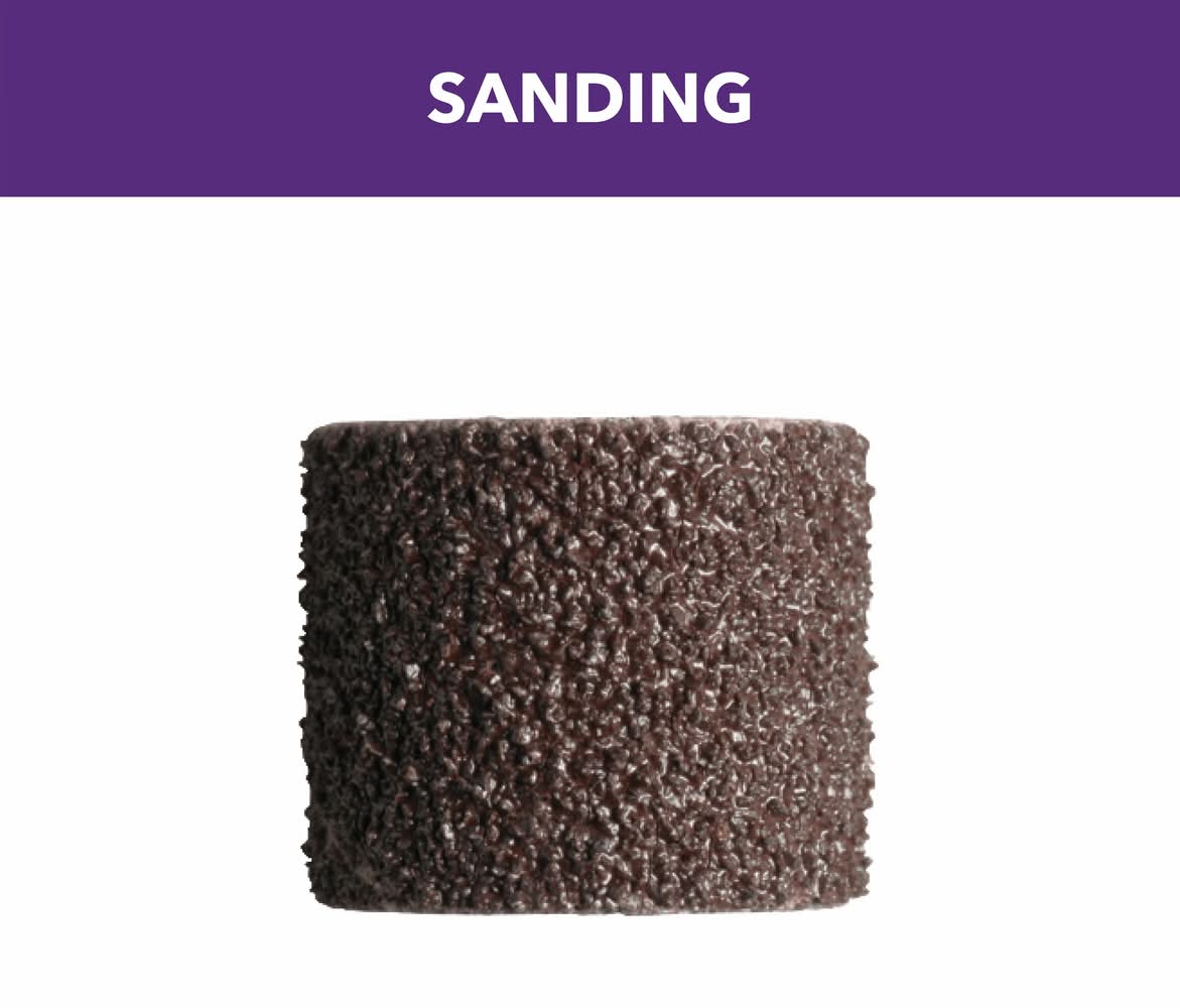 Dremel 6 -Piece Aluminum oxide 1/2-in Sanding Disc Accessory | 5000408
