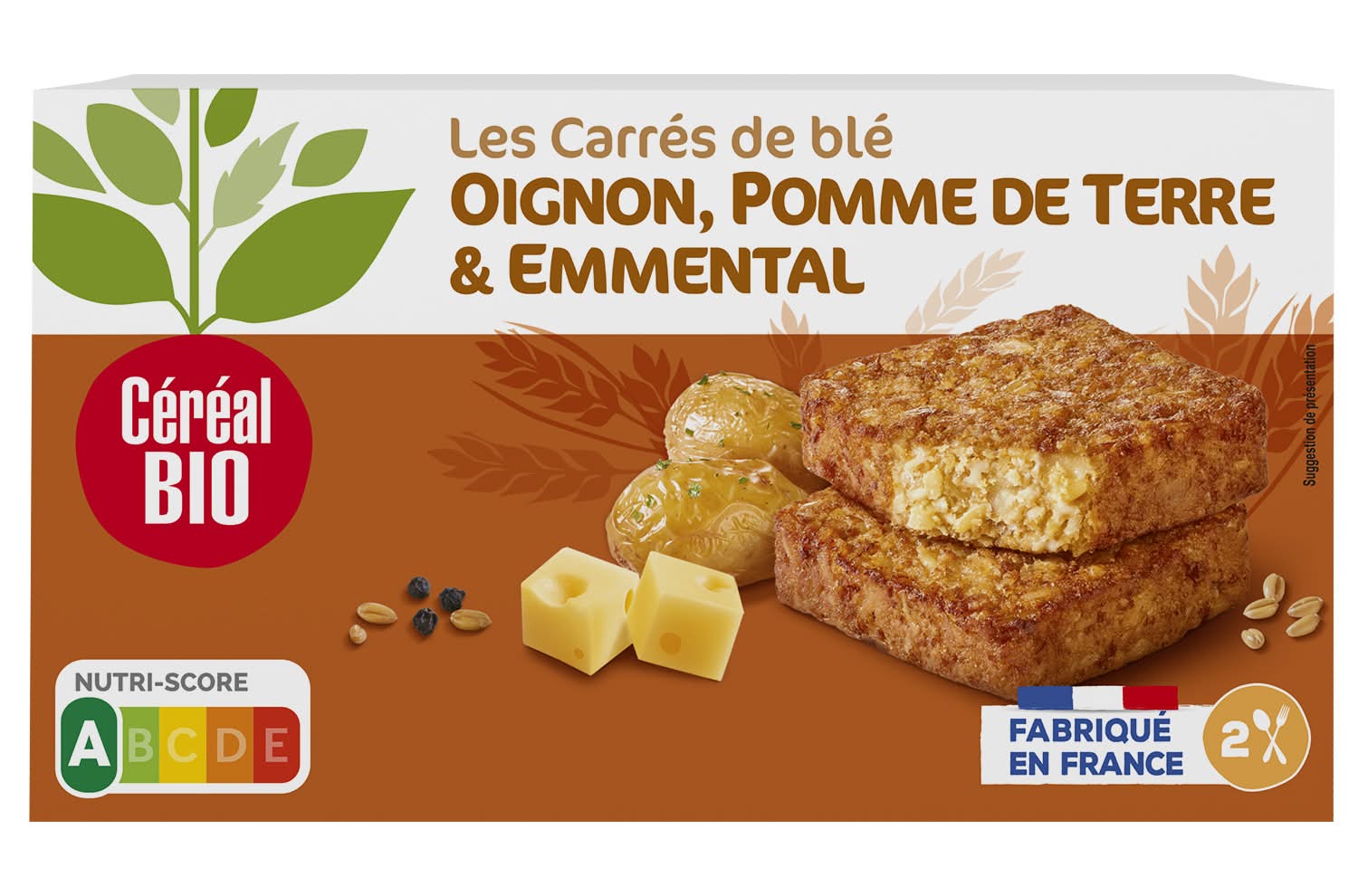 Céréal Bio - Galette pommes de terres emmental (200g)