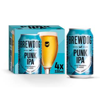 BrewDog Punk Post Modern Classic IPA Cans 4 x 330ml