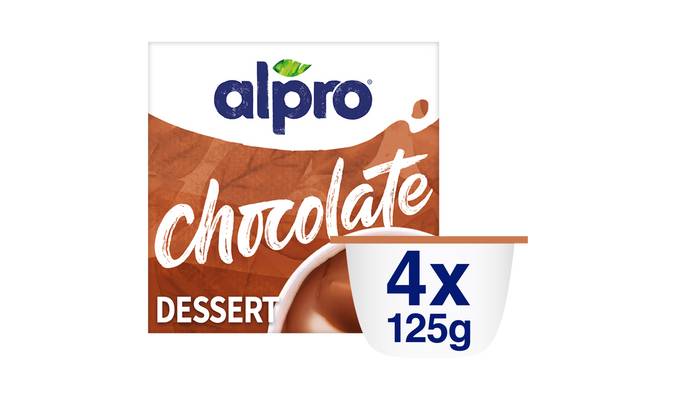 Alpro Smooth Chocolate Dessert 4x125g