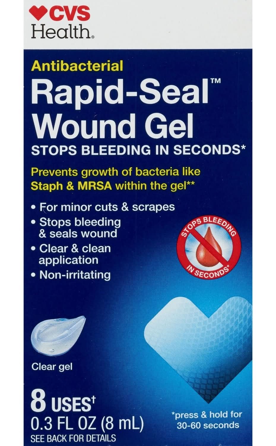 CVS Health Antibacterial Rapid-Seal Wound Gel (0.3 fl oz)