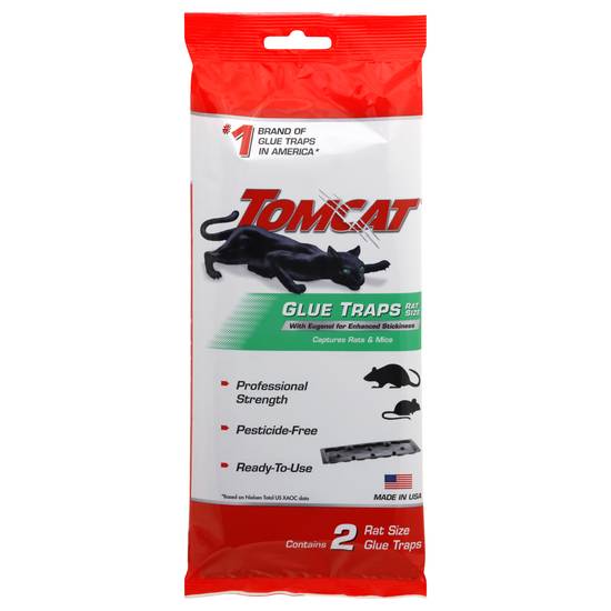 Tomcat Glue Traps Rat Size (2 ct)