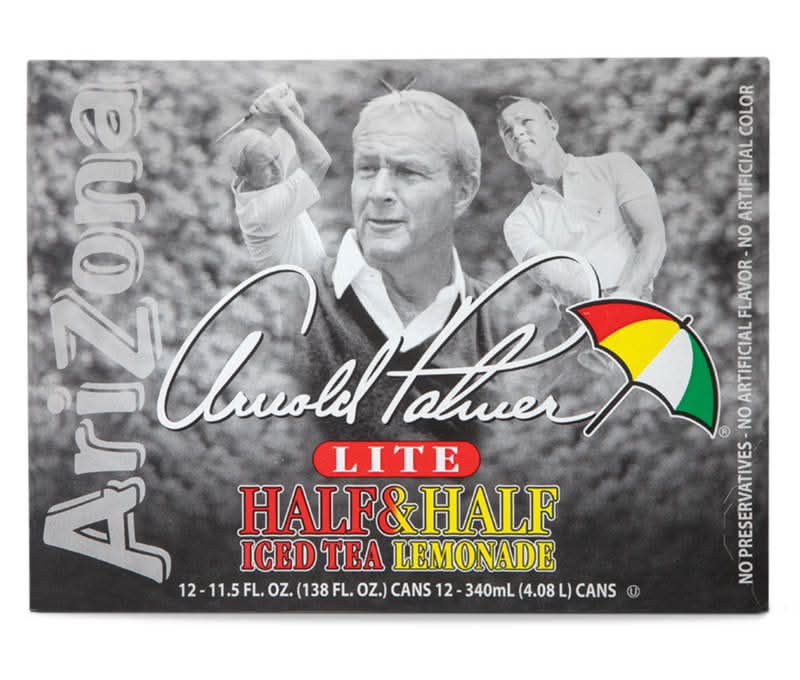AriZona Arnold Palmer Lite Half and Half Iced Tea and Lemonde, 12 pack