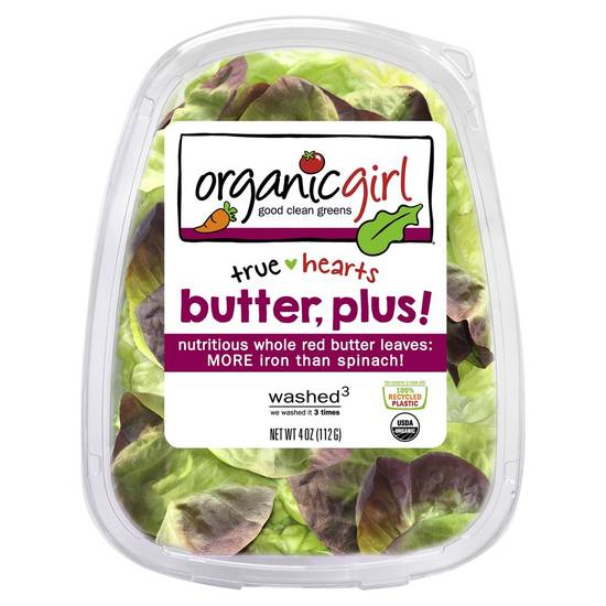 Butter Plus Lettuce Leaves Organicgirl 4 oz