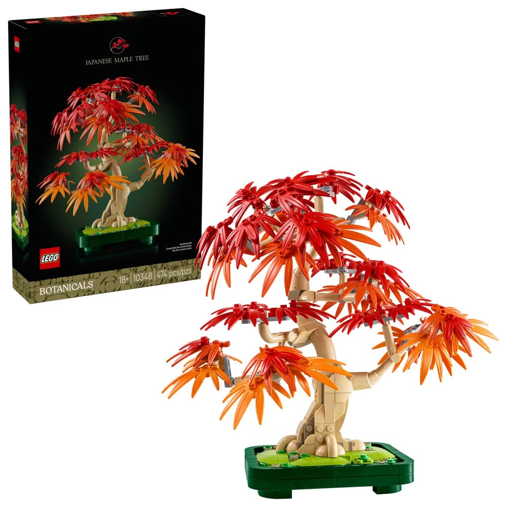 LEGO - Botanicals Japanese Red Maple Bonsai Tree 10348