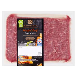 Co-op Irresistible Hereford Beef Mince