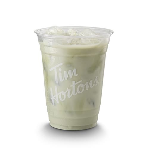 NEW! Pistachio Sweet Matcha Iced Latte
