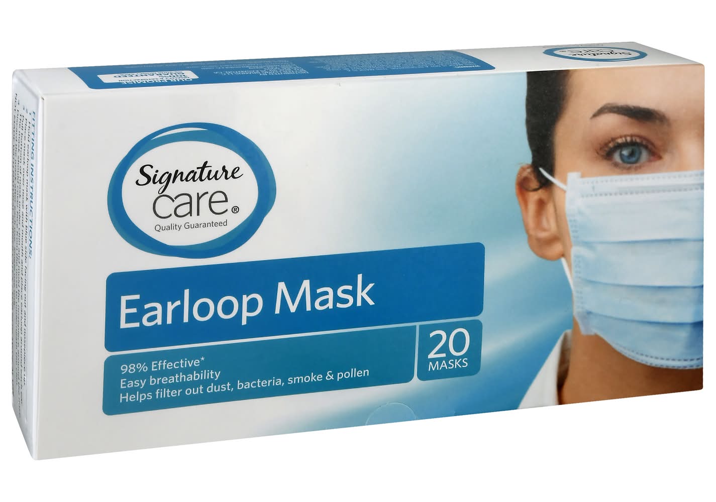 Signature Care Earloop Masks (3.5 oz)