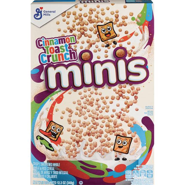General Mills Minis Breakfast Cereal (cinnamon)