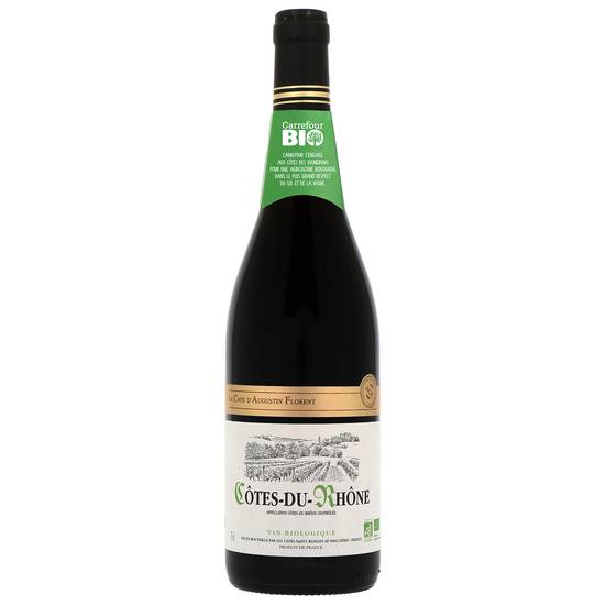 La Cave D'augustin Florent - Vin rouge AOC côtes du Rhône domestique (750 ml)