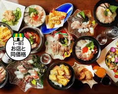 能登の海鮮、刺身　ご馳走や叶え　神楽坂