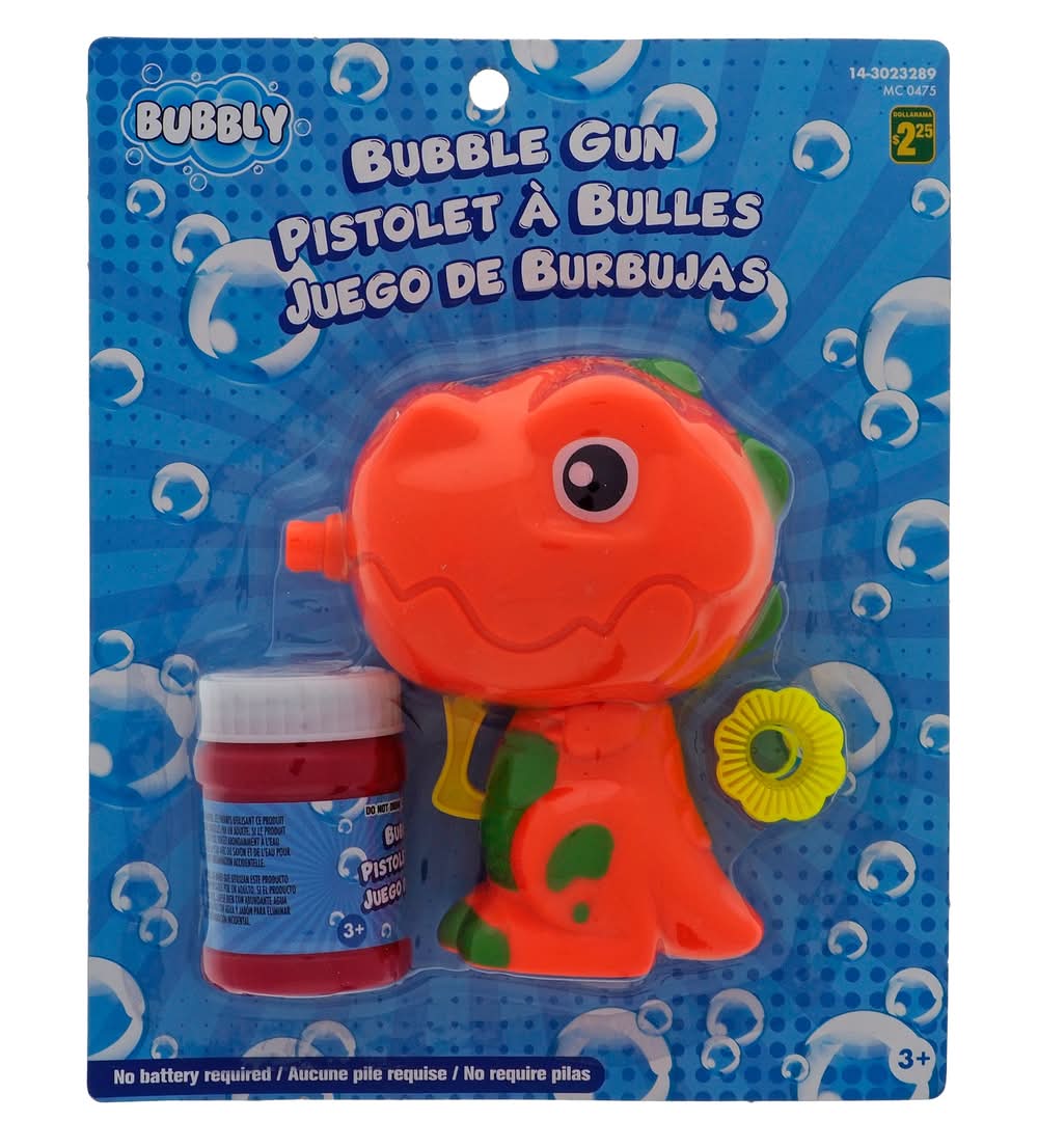 Bubbly Fish Bubble Gun Set Ages 3+