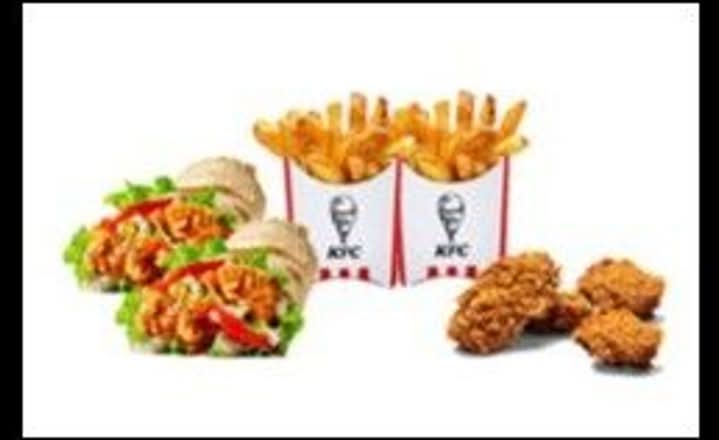 50% en 2 Wrap Clásicos + 2 Patatas + 4 Alitas