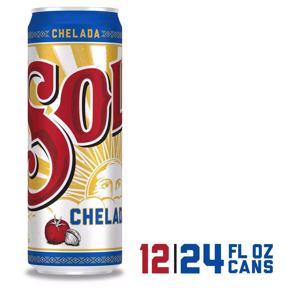 Sol Specialty Beer, Chelada (12 x 24 fl oz)