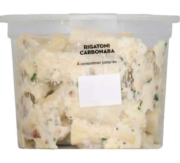 Monop' Daily - Pâtes rigatoni carbonara (300g)