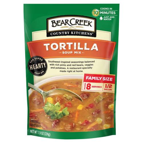 Bear Creek Country Kitchens · Family Size Tortilla Soup Mix (7.9 oz)