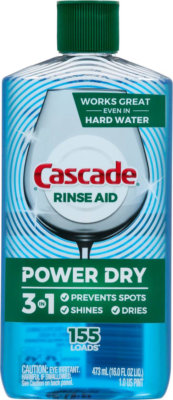 Cascade Power Dry Dishwasher Rinse Aid