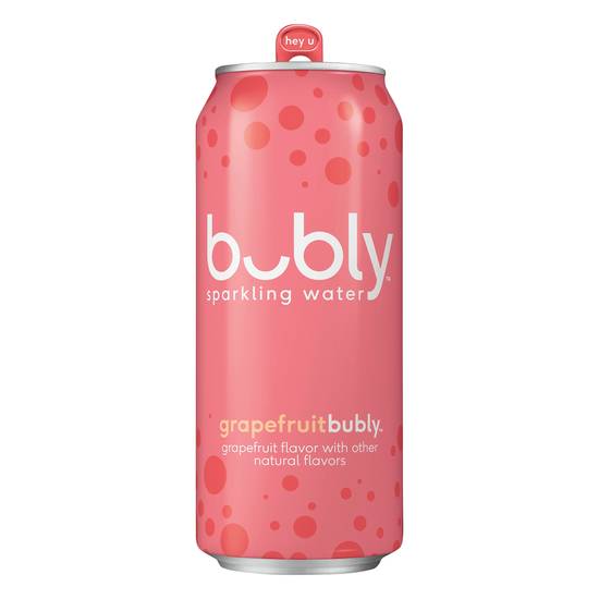 Bubly Sparkling Water (12 fl oz) (grapefruit)