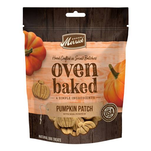 Merrick Oven Baked Pumpkin Patch Dog Treats