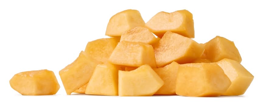 Cantaloupe Cubes Fresh Cut In Store Daily