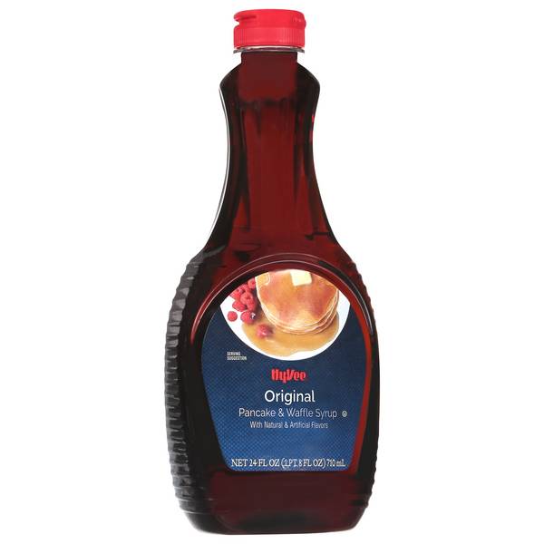 Hy-Vee Original Pancake & Waffle Syrup (24 fl oz)