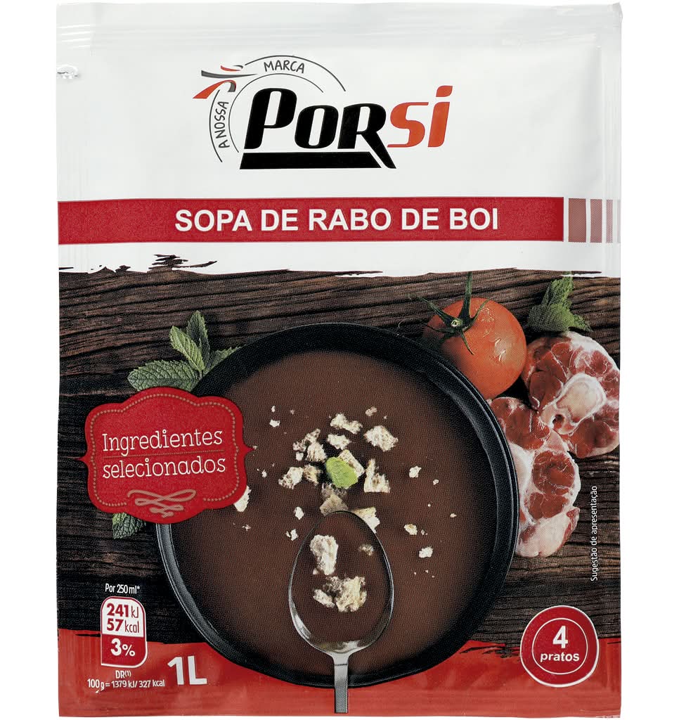 PorSi - Sopa de Rabo de Boi, 74 g