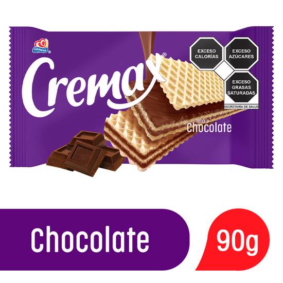 CREMAX NIEVE CHOCOLATE GAMESA 90GR