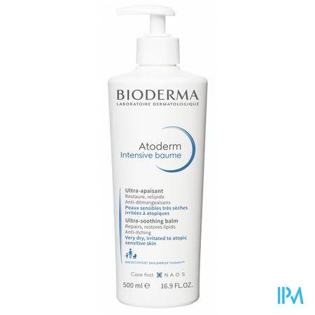Bioderma Atoderm Intensive Baume Ultra Apaisant 500ml Hydratant du corps - Soins du corps