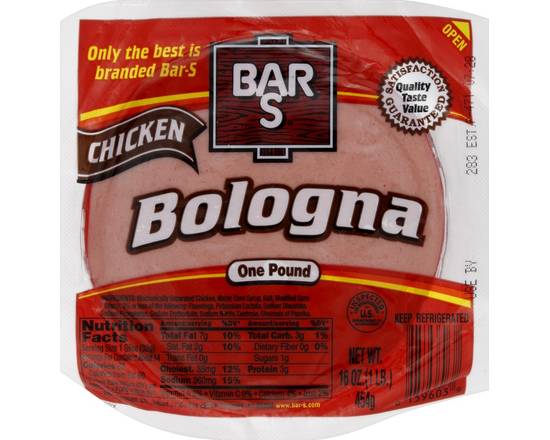 Bar S · Chicken Bologna (16 oz)