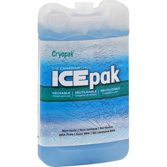 Cryopak 3.8" X 1.5" X 6.9" Ice pack Cooler (1 icepak)