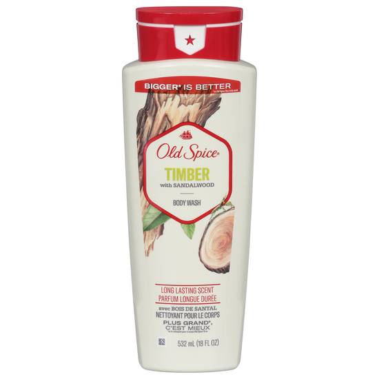Old Spice Timber With Sandalwood Body Wash