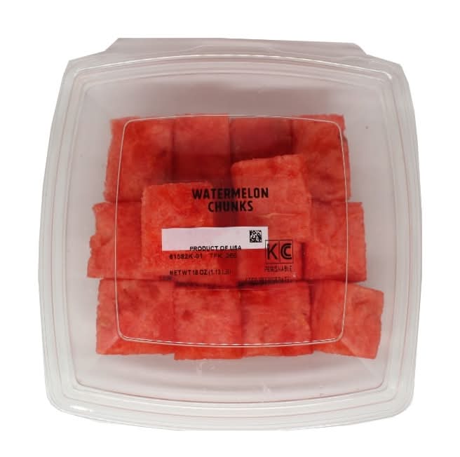 Fresh Cut Watermelon Chunks