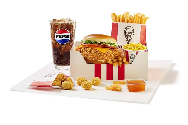 Deluxe Big Crunch Sandwich Box Meal