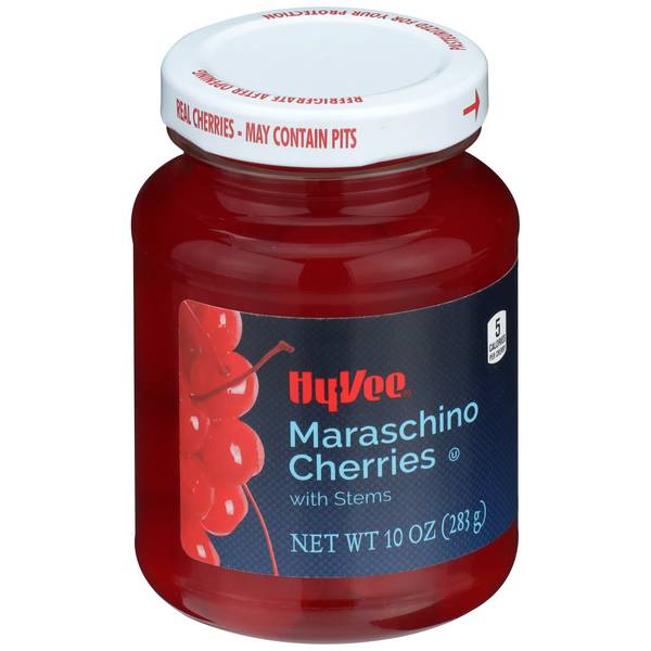 Hy-Vee Maraschino Cherries with Stems